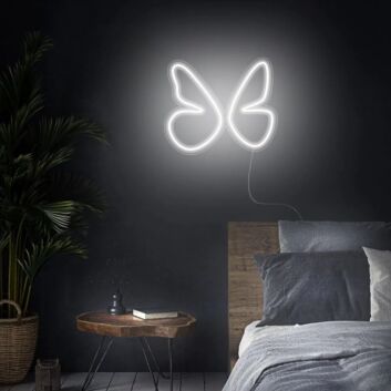 Schmetterling LED-Neonschild für Schlafzimmer und Wohnzimmer