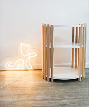 sitzende Katze LED-Neonschild für Wohnzimmer und Kinderzimmer