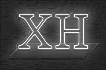 XH LED Neon Buchstaben als moderne Wanddekoration