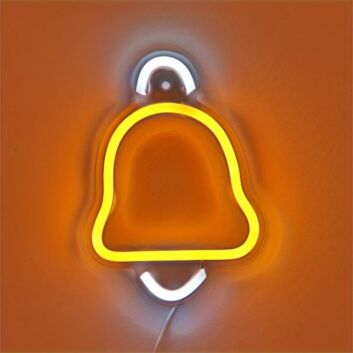 Glocke LED-Neonschild Wohnzimmer Büro
