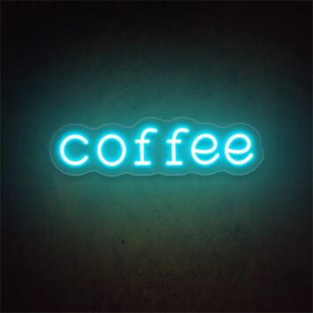 coffee LED-Neonschild für Café und Küche