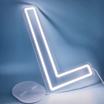 Buchstabe L LED Neonschild für Wohnzimmer und Schlafzimmer