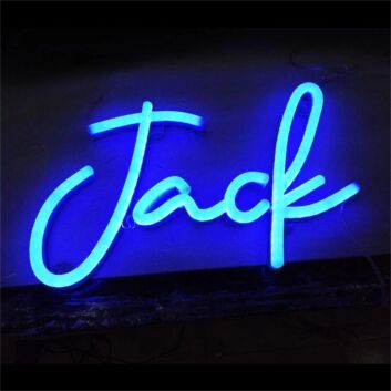 Jack LED-Neonschild Bar Wohnzimmer