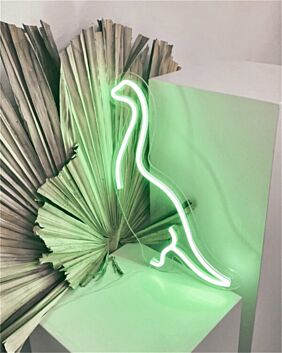 Brighten Your Space: Dino LED Neon Sign for Creative Home Decor, Playful Office Atmosphere, and Vibrant Party Themes