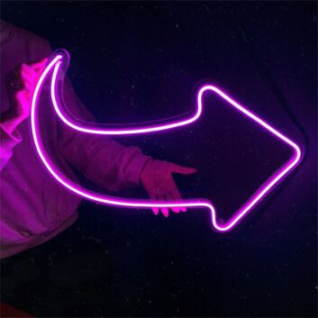 Pfeil nach rechts LED-Neonschild für Shop Event