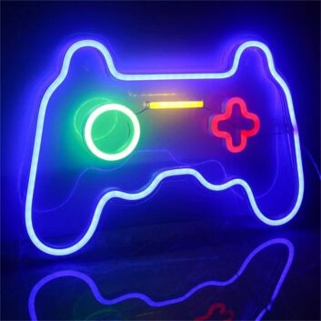 Spielcontroller LED-Neonschild für Gamingzimmer Wohnzimmer