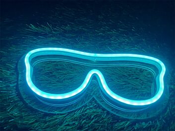 Sonnenbrille LED-Neonschild für Wohnzimmer oder Büro