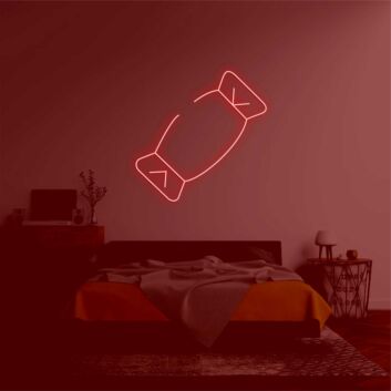 Bonbon LED-Neonschild für Schlafzimmer Wohnzimmer