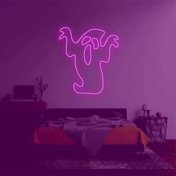 Geist LED-Neonschild für Schlafzimmer Wohnzimmer