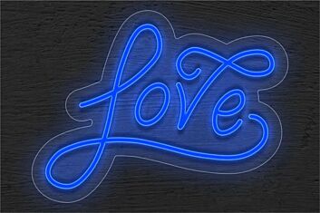 Love Schriftzug als LED-Neonschild