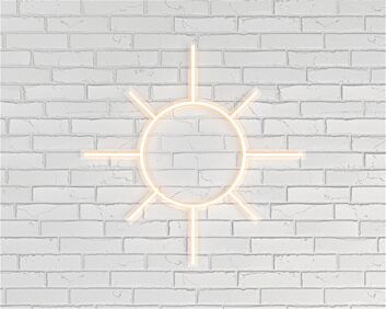 Sonne LED-Neonschild
