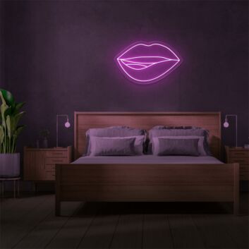 Lippen Symbol LED-Neonschild Schlafzimmer Wohnzimmer