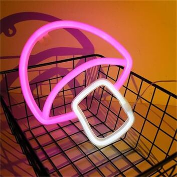 Pilz LED-Neonschild für Wohnzimmer Party