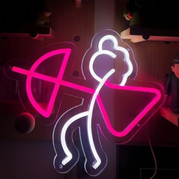Bogenschütze Symbol LED-Neonschild für Wohnzimmer Bar
