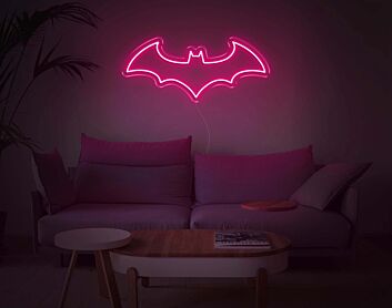 Fledermaus Symbol LED-Neonschild Wohnzimmer Bar