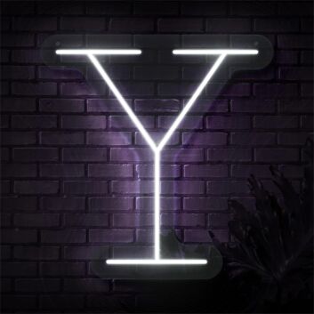 Buchstabe Y LED-Neonschild