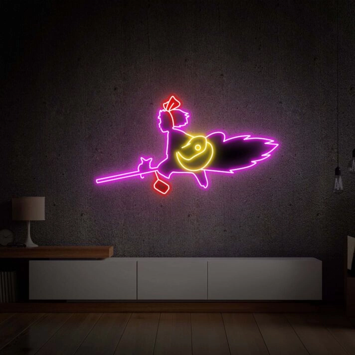 Brighten your child's bedroom and enchant playdates with Super Magical Girl Led Uv Neon Sign Wall Art Kids Room Decor.