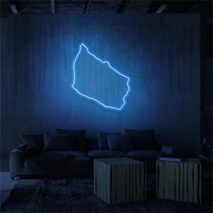 Brighten up your bar, cafe, or game room with the Bornholm LED Neon Sign.