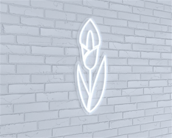 Brighten Your Space: LED Lily LED Neon Sign Perfect for Bars, Weddings, and Cozy Home Decor.