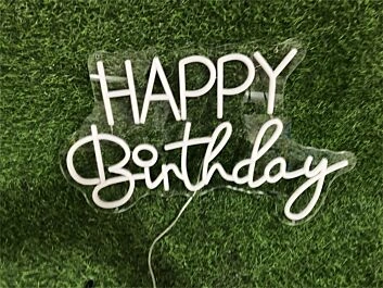 HAPPY Birthday LED-Neonschild für Geburtstag Party