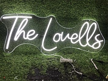 The Lovells LED-Neonschild für Zuhause und Hochzeit