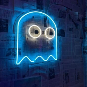 Videospiel Geist LED-Neonschild Gamingzimmer Bar
