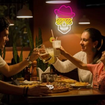 Taco LED-Neonschild für Restaurant Bar