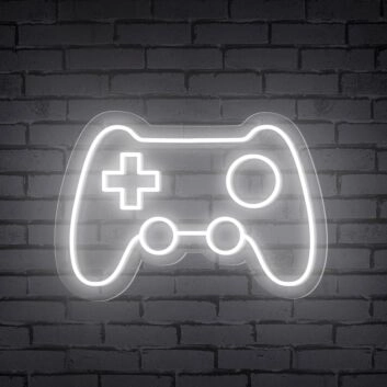 Elevate Your Gaming Den, Store, or Next Theme Party Ambiance with the Console Controller Neon Sing For Gamers.