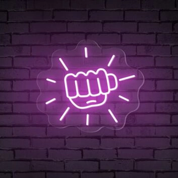 Faust LED-Neonschild für Bar und Gaming