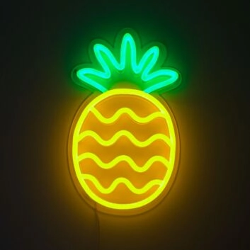 Ananas LED-Neonschild für Küche und Bar