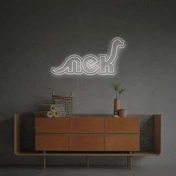 LED Neonschild mit Dinosaurier-Motiv und Schriftzug für Kinderzimmer