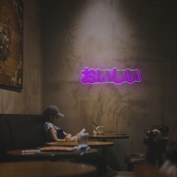 おいしい LED-Neonschild für Café und Restaurant