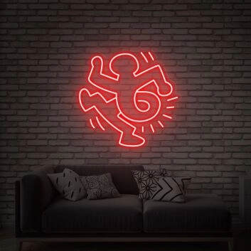 tanzender Affe LED-Neonschild Wohnzimmer Bar