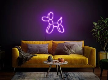 Ballonhund LED-Neonschild für Wohnzimmer und Kinderzimmer