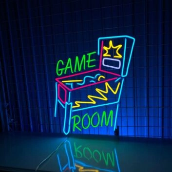 GAME ROOM LED-Neonschild für Spielzimmer