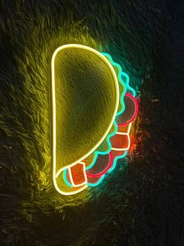 Taco LED-Neonschild für Restaurant und Bar