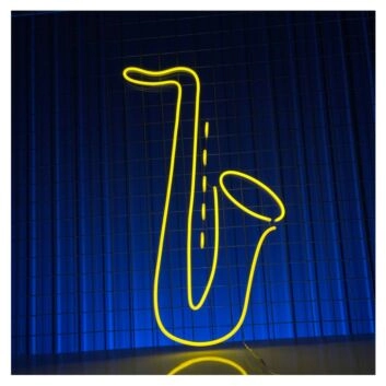 Saxophon LED-Neonschild für Bar Musikclub