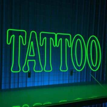 TATTOO LED-Neonschild für Tattoo Studio