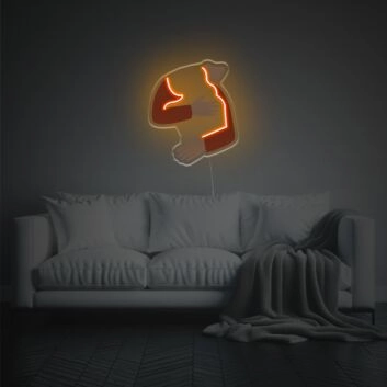 Umarmendes Paar LED-Neonschild für Wohnzimmer Schlafzimmer