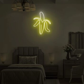 Banane LED-Neonschild Schlafzimmer Wohnzimmer