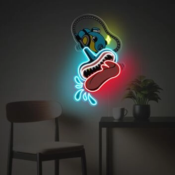 Freaking Staubsauger LED-Neonschild aus Acryl