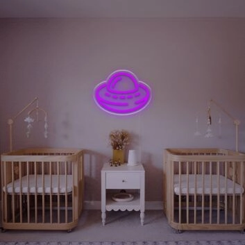 UFO For Kid LED Neon Sign
