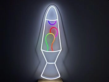Lavalampe LED-Neonschild Wohnzimmer Bar
