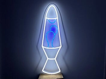 Lavalampe LED-Neonschild Wohnzimmer Bar