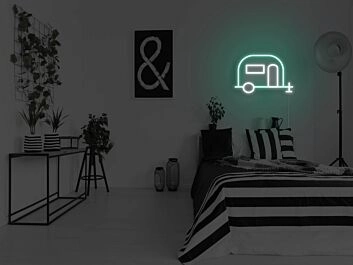 Wohnwagen LED-Neonschild für Wohnzimmer Schlafzimmer