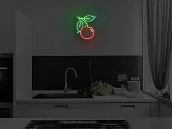 Kirsche LED-Neonschild für Küche und Bar