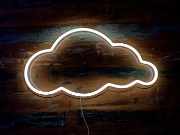 Wolke LED-Neonschild für Schlafzimmer Wohnzimmer