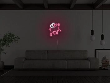 fliegendes Schwein LED-Neonschild für Wohnzimmer Bar