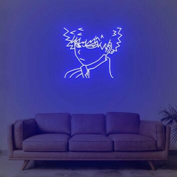 Katsuki Bakugo Neon Sign