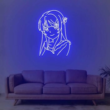 Mai Sakurajima 2 Neon Sign